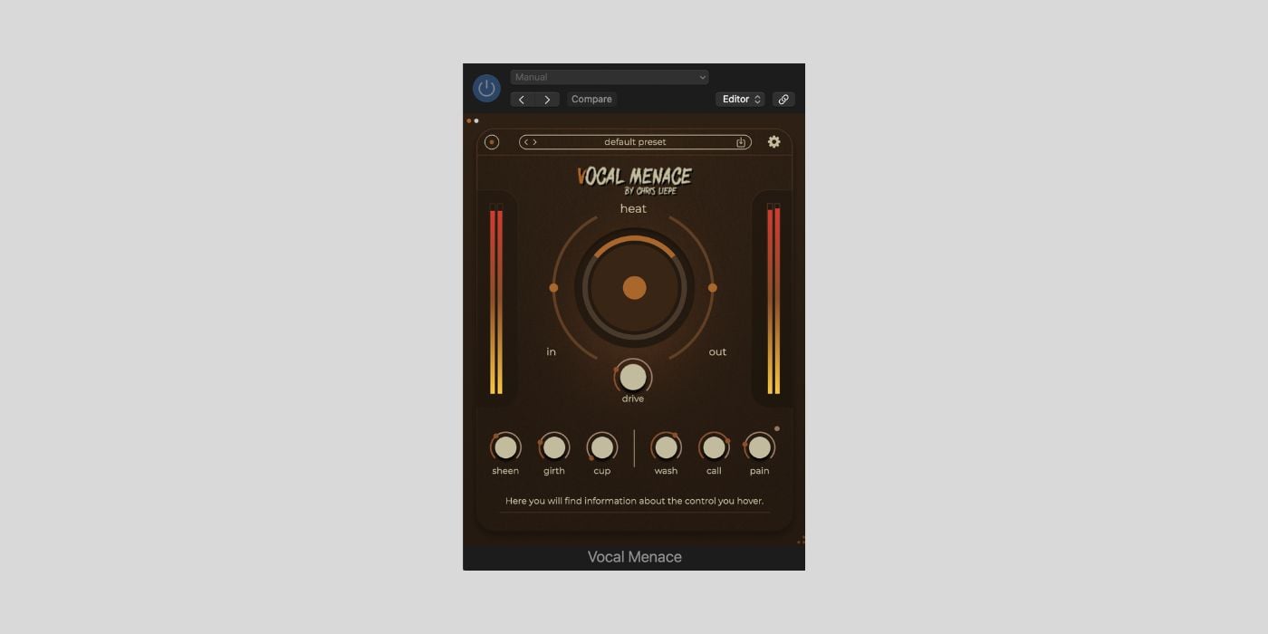 Chris Liepe releases FREE Vocal Menace all-in-one vocal processor