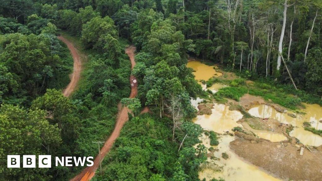 Ghana’s illegal gold mining industry causes environmental destruction