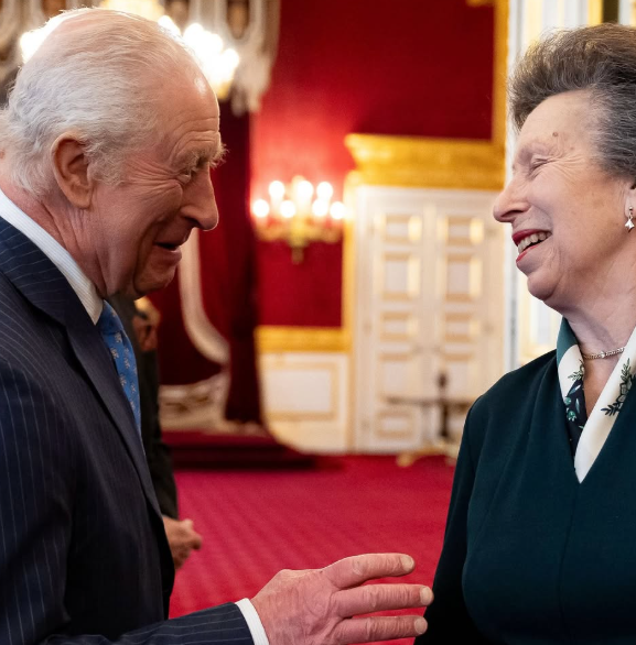 The unbreakable bond between King Charles and Princess Anne on show at Buckingham Palace