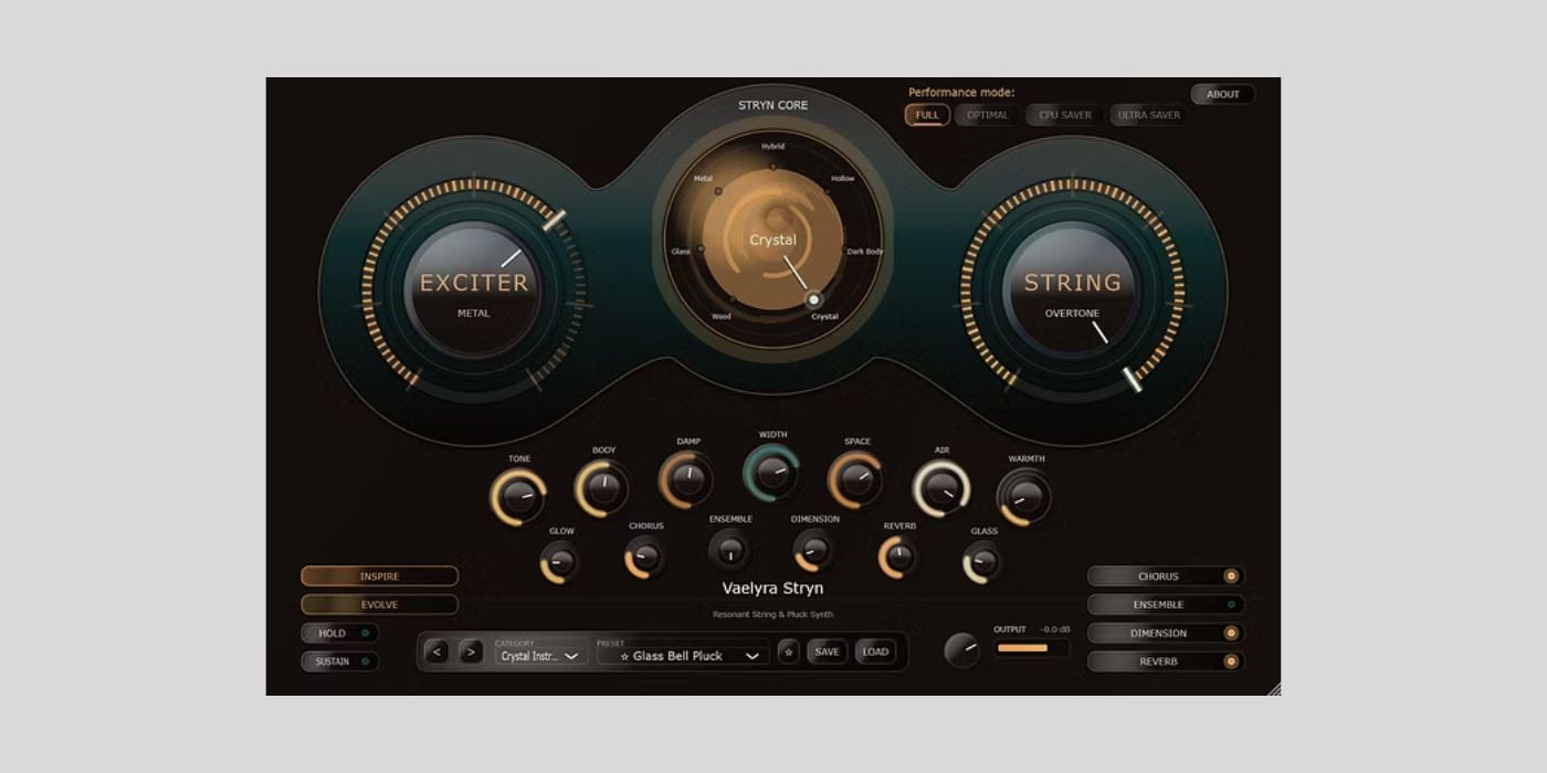 Uryan Modular releases Vaelyra Stryn, a FREE resonant string/pluck synth